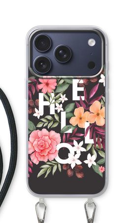 Hello in flowers