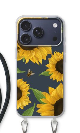 Sunflower and bees