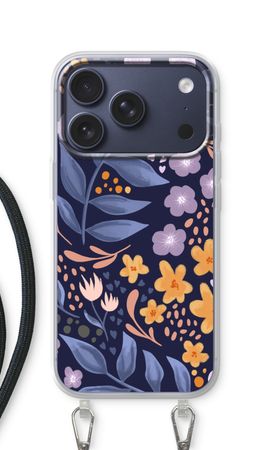 Flowers with blue leaves