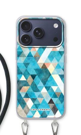 Coloured triangles blue