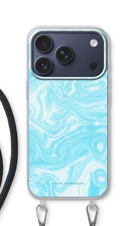 Water paint blue