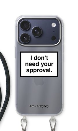 Don't need approval