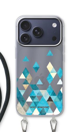 Coloured triangles blue