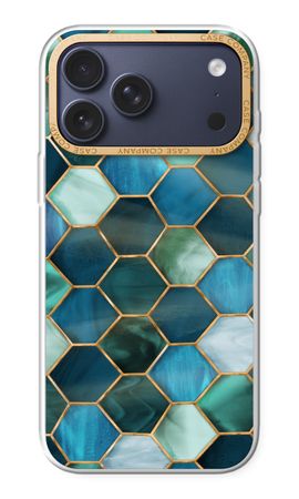 Hexagons in stained glass