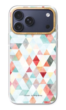 Coloured triangles pastel