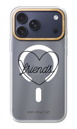 Friends heart black