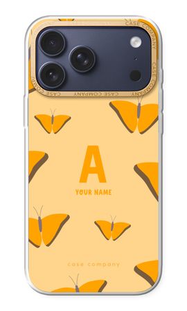 Amber Butterflies Monogram