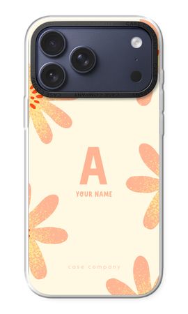 Peach Blossom Monogram