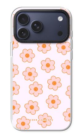 Pink Smiley Flower