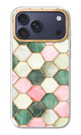 Hexagons in stained glass