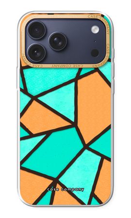 Stained glass - Orange
