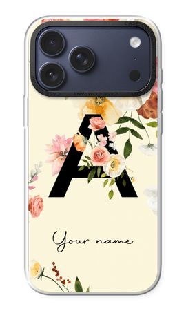 Flirty Flowers Monogram