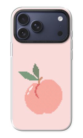 Stitched Peach