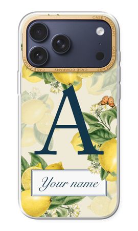 Monogram Lemons, Oranges of Peaches