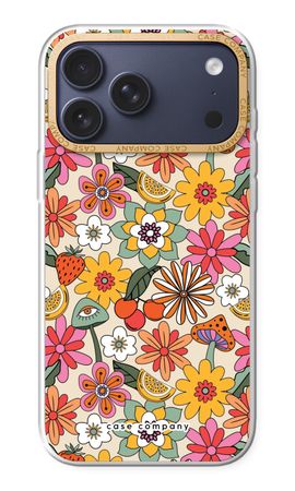 Retro Flowers N°2 - Yellow