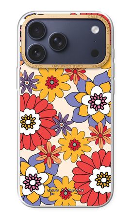 Retro Flowers - Yellow