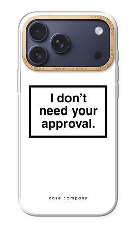 Don't need approval