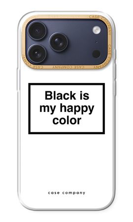 Black is my happy color