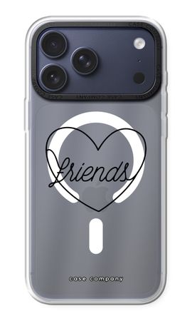 Friends heart black