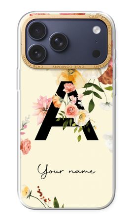 Flirty Flowers Monogram