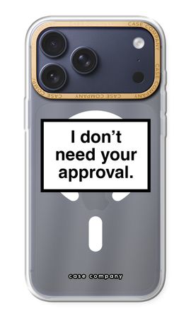 Don't need approval