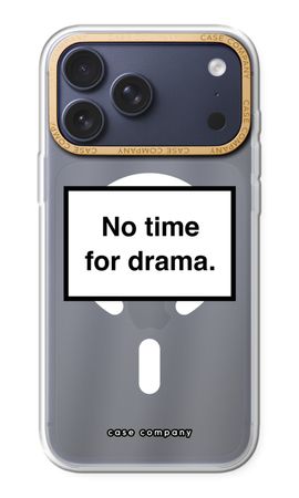 No drama