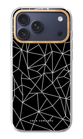 Geometric lines white