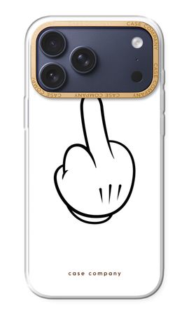Middle finger white