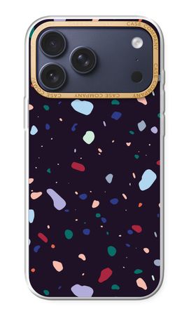 Dark Rounded Terrazzo