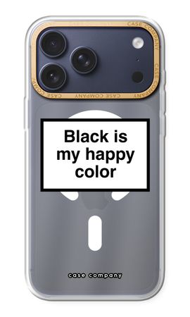 Black is my happy color