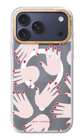 Hands pink