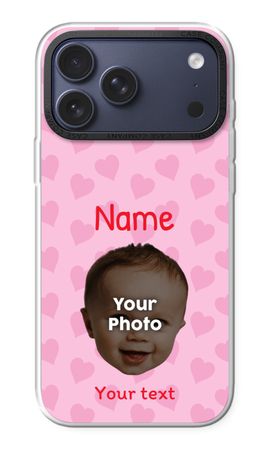 Personalized Face - Hearts N°2