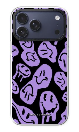Melting Smiley - Purple