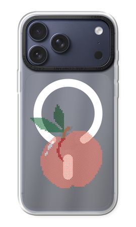 Stitched Peach