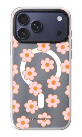 Pink Smiley Flower