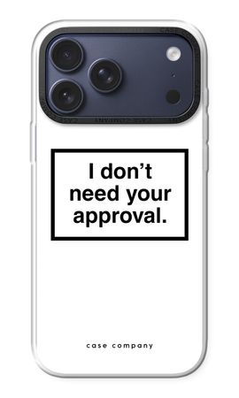 Don't need approval