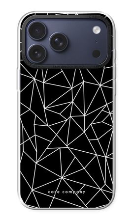 Geometric lines white