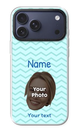 Personalisiertes Gesicht - Streifendesign