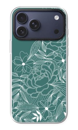 Flowers in lace