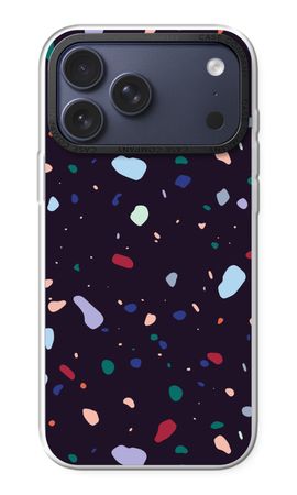 Dark Rounded Terrazzo