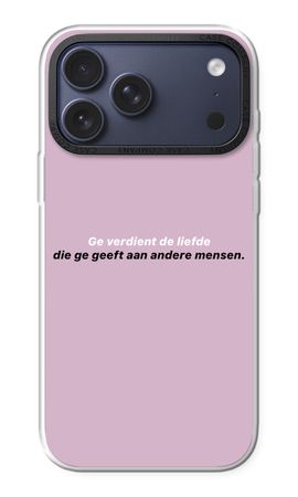 Ge verdient de liefde