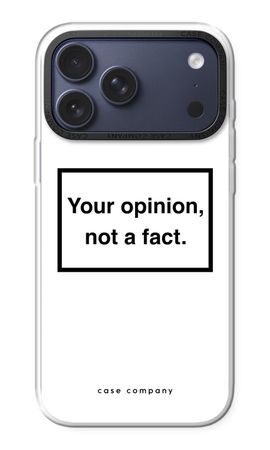 Your opinion