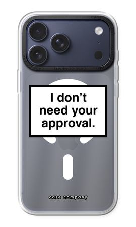 Don't need approval
