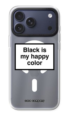 Black is my happy color