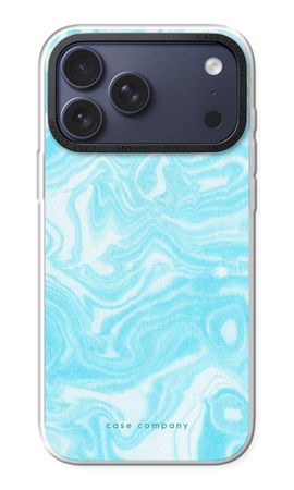 Water paint blue