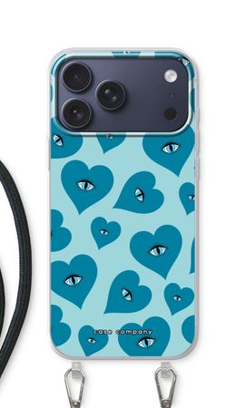 Blue heart eyes