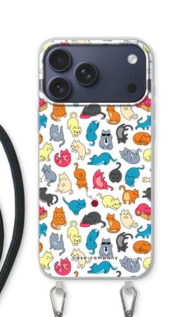 Colourful cats