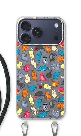 Colourful cats