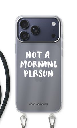 Morning person