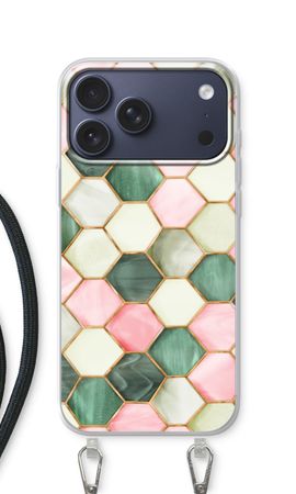 Hexagons in stained glass